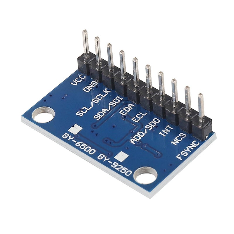 Coliao MPU9250 GY-9250 9-Axis 9 DOF 16 Bit Gyroscope Acceleration Magnetic Sensor Pre-Soldered 9-Axis Attitude +Gyro+Accelerator+Magnetometer Sensor Module IIC/SPI MPU9250/6500 for Raspberry Pi ESP32 - Image 5